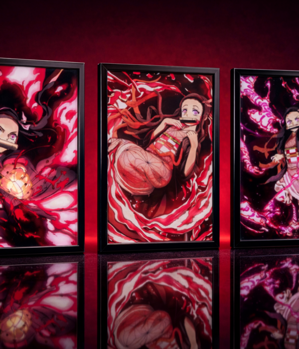 Nezuko Triple 3D Poster